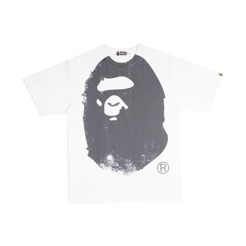 Buy Premium Bape Mens Overprinted Ape Head T-shirt Online – Extra