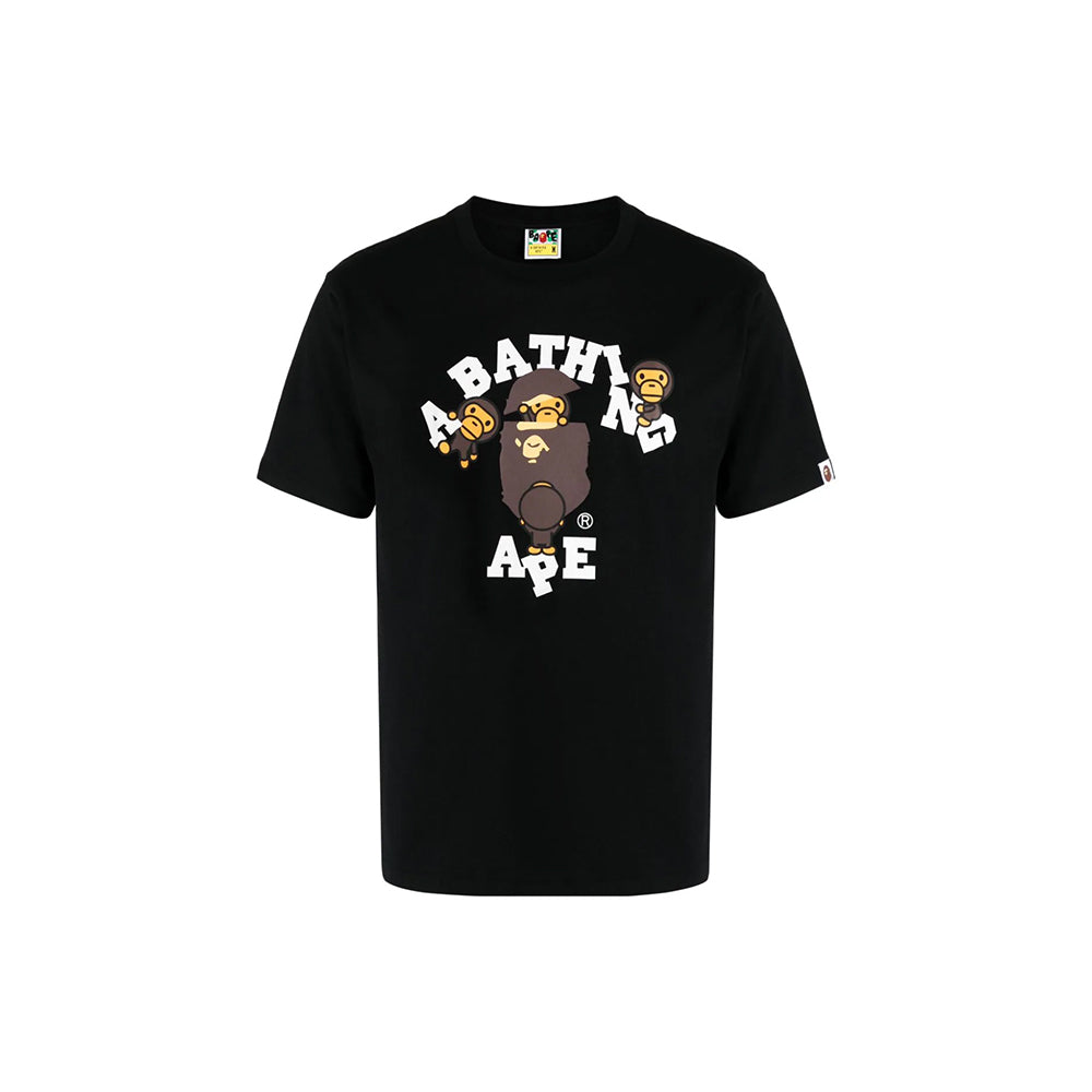 bape baby milo college tee