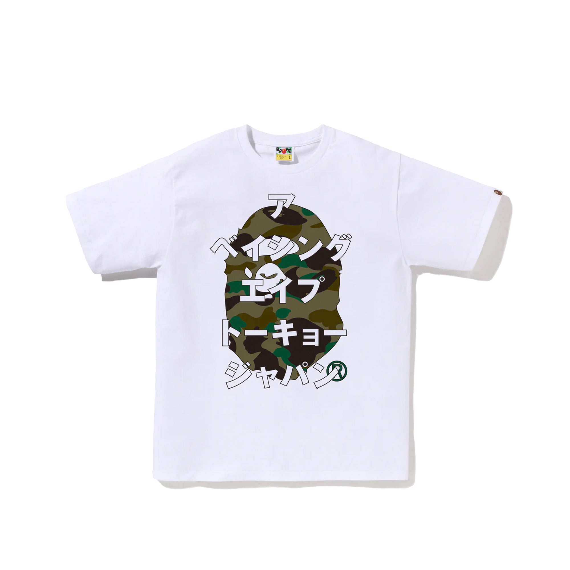 Bathing Bape First Camo Bape Mens 1st Camo Katakana Tee