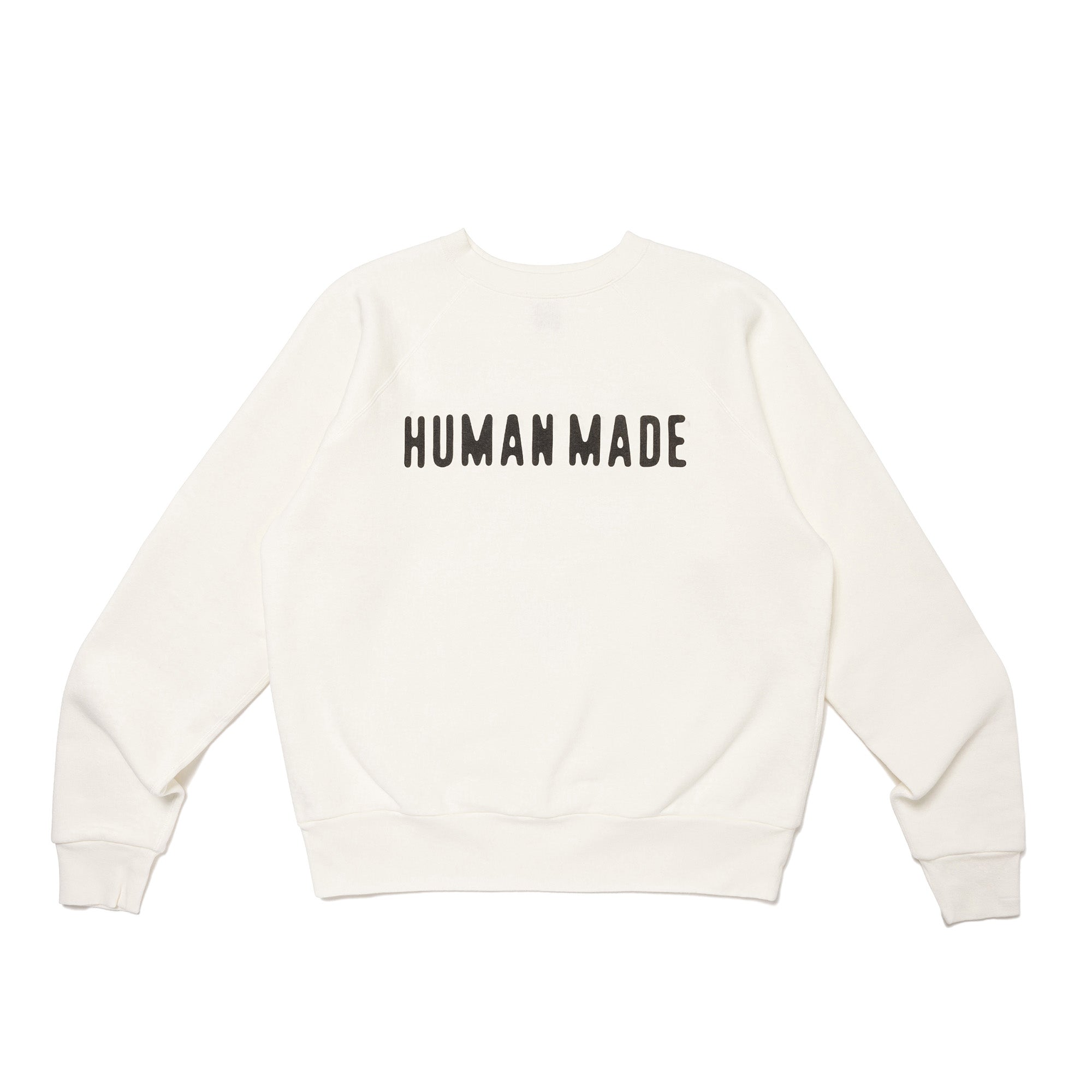 HUMAN MADE ホワイト スウェット Human Made Mens Classic Sweatshirt - White – Extra Butter India