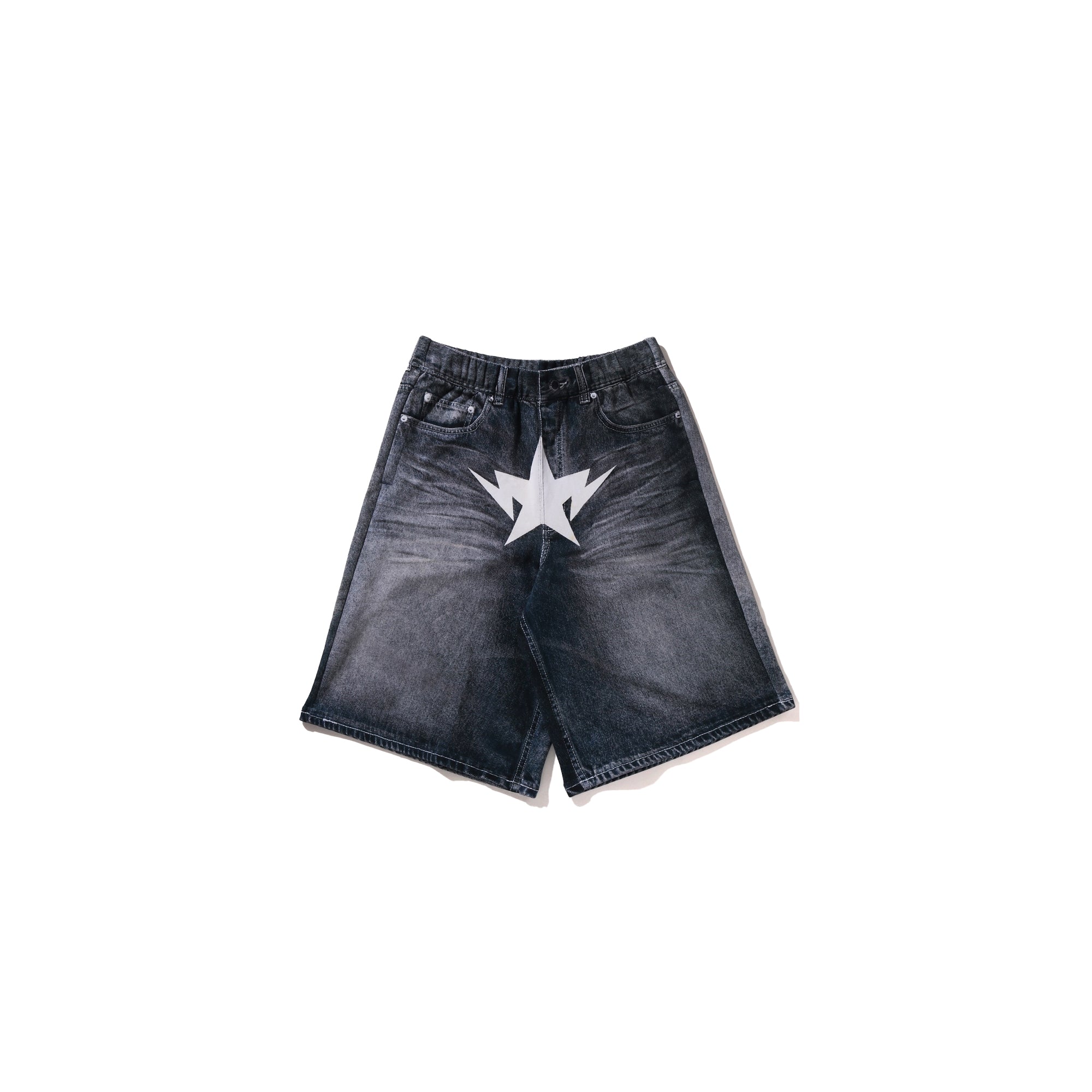 Bape Mens Fake Print Relaxed Fit Sweat Shorts