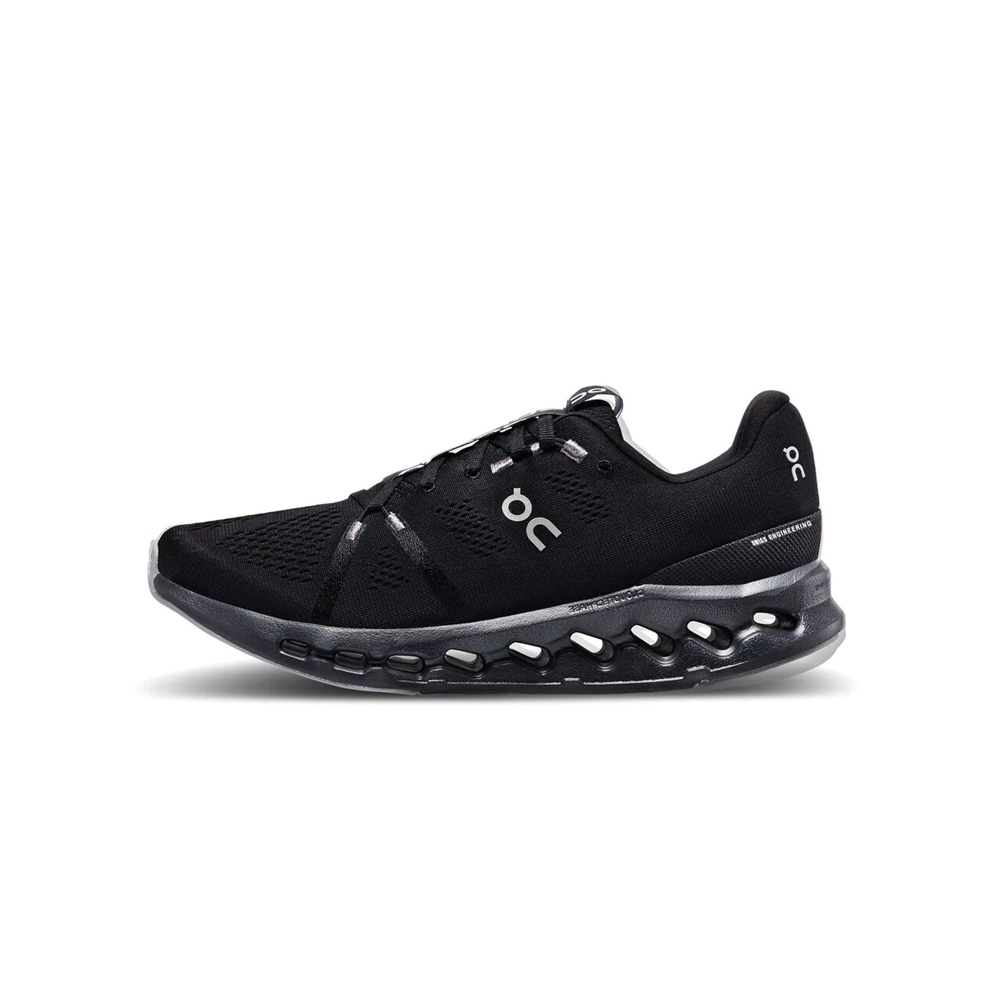On Running Womens Cloudsurfer Shoes 'All Black'