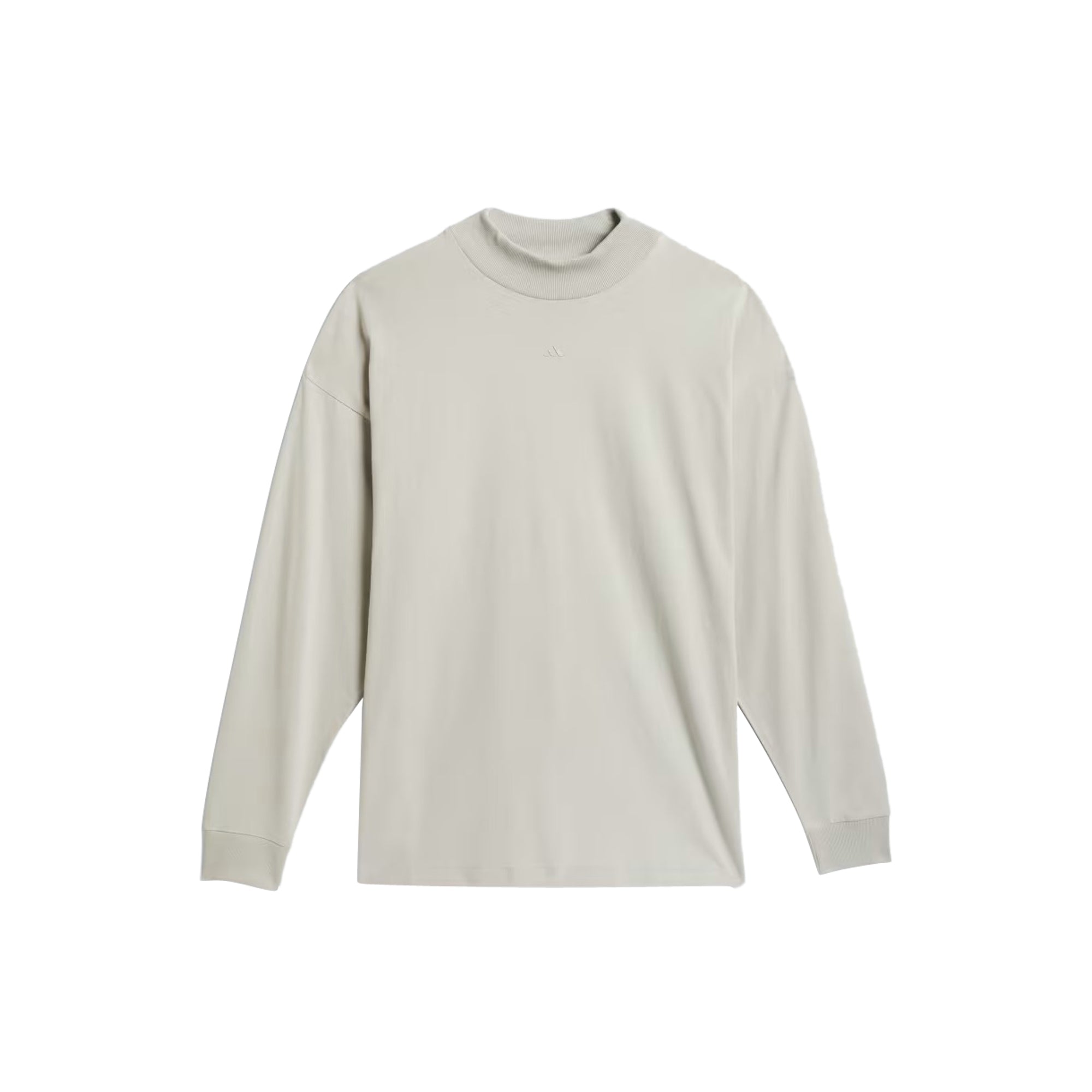 Buy Premium Adidas Basketball Long Sleeve Sesame Tee Online