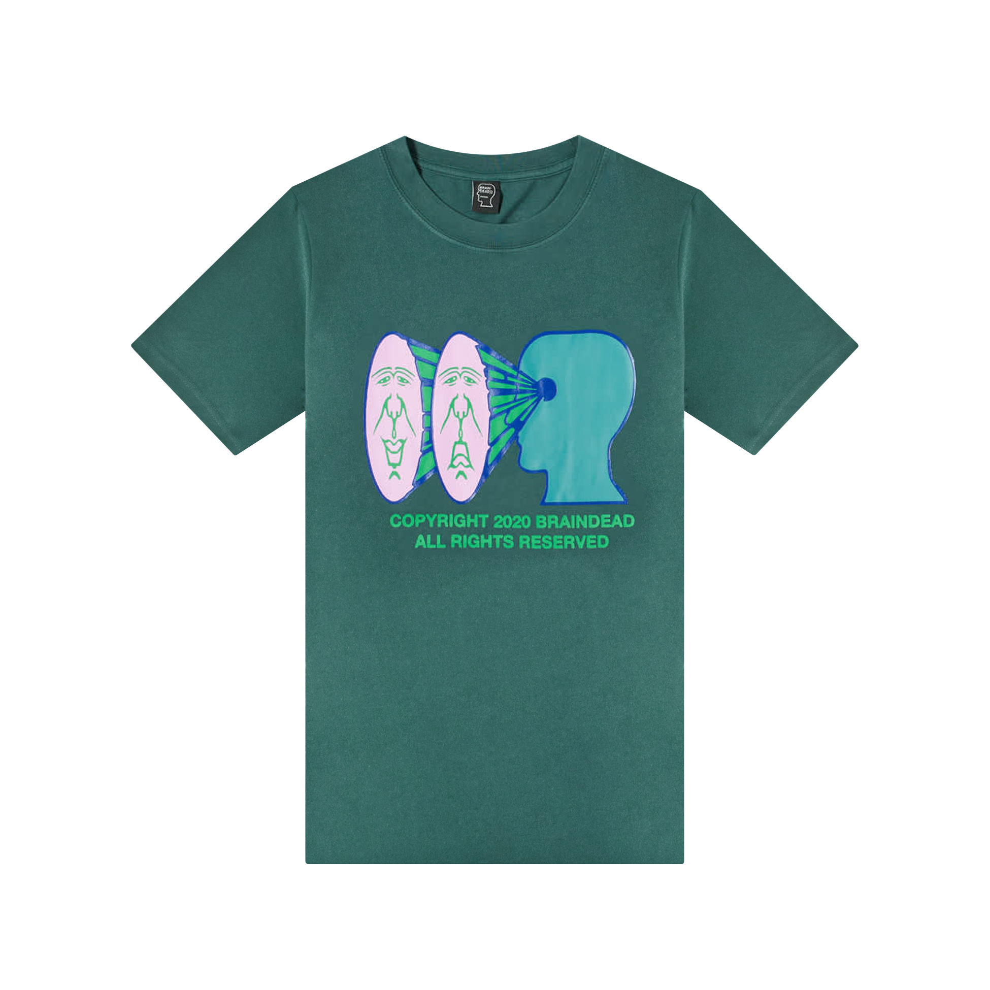 Buy Premium Brain Dead Mens Brain Vision Tee Online – Extra Butter 