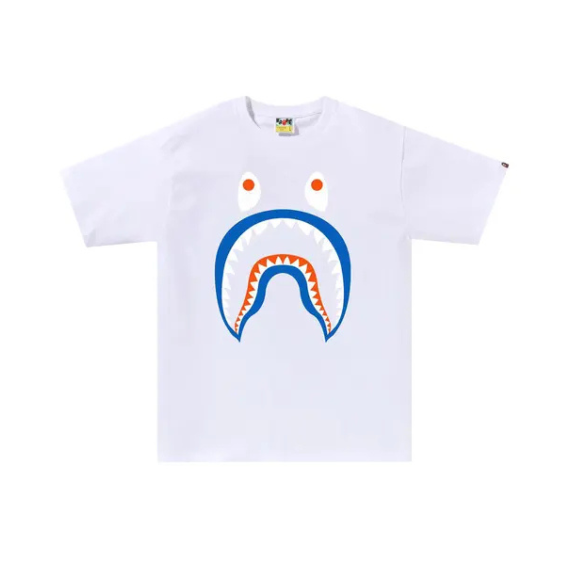Bape Mens Colors Shark Ponr Tee – Extra Butter India