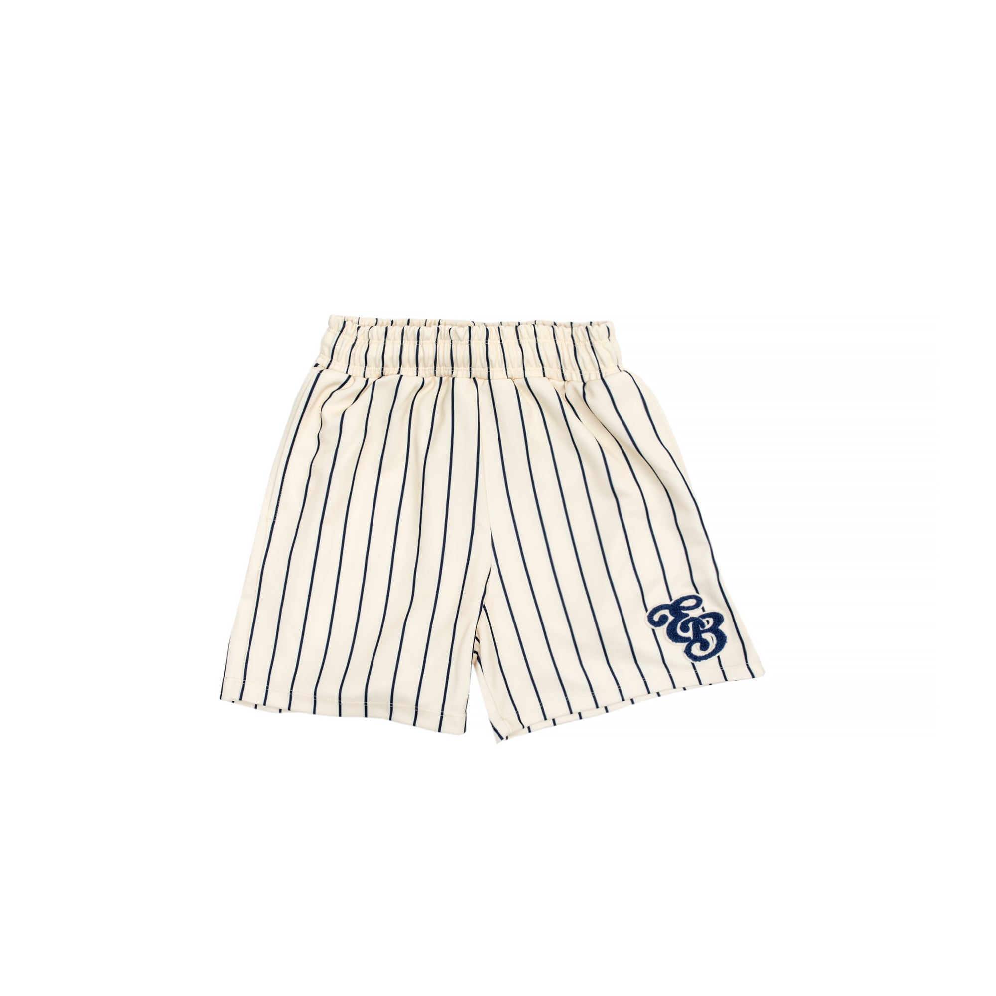 Charcoal Butter Stripe Shorts
