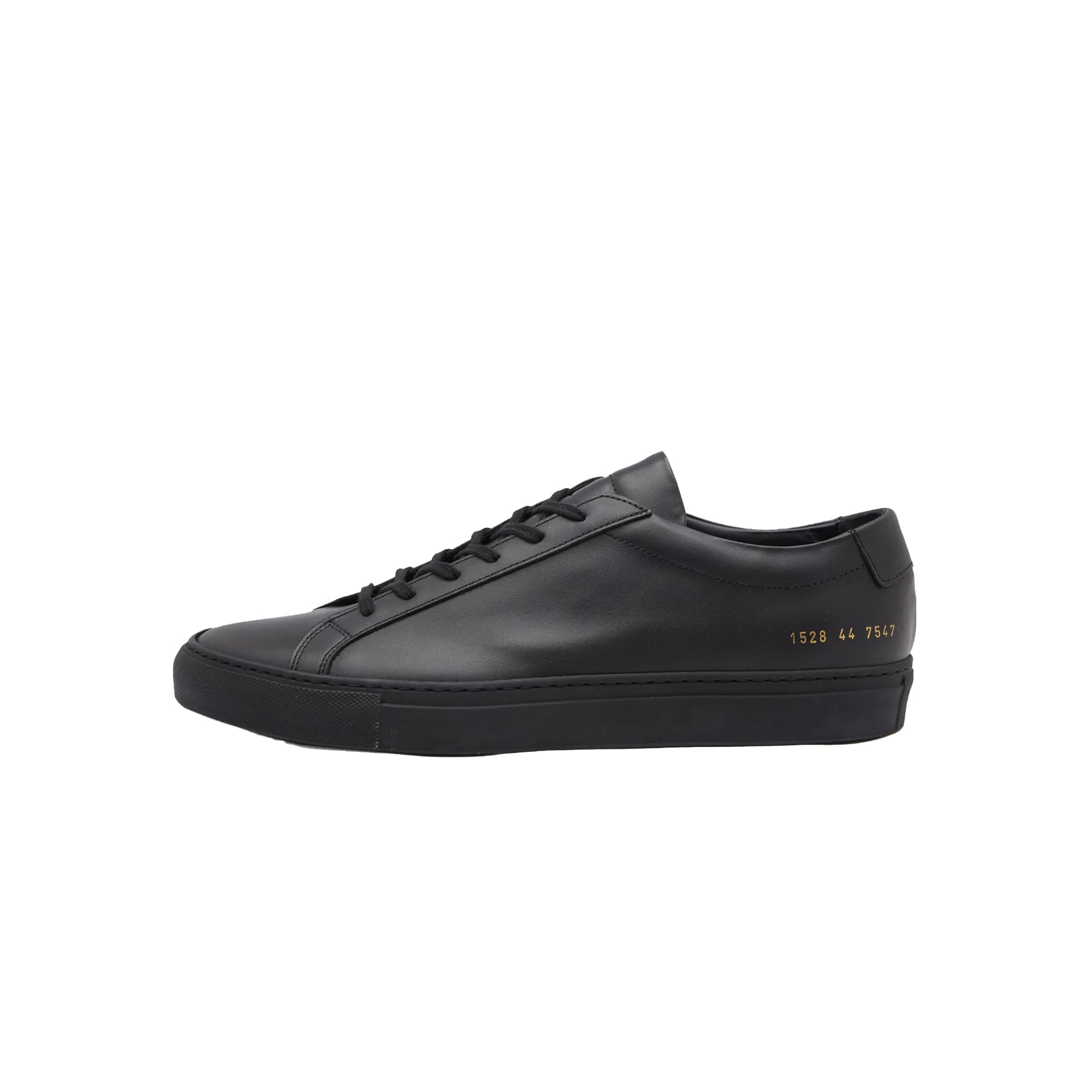 Common Projects Mens Achilles Low Black Shoes – Extra Butter India