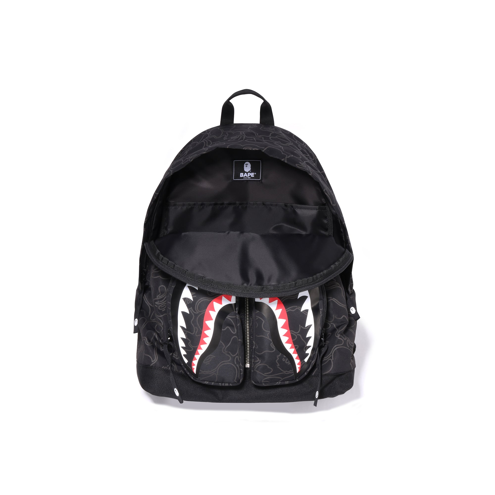 Bape Mens Neon Camo Shark Day Pack