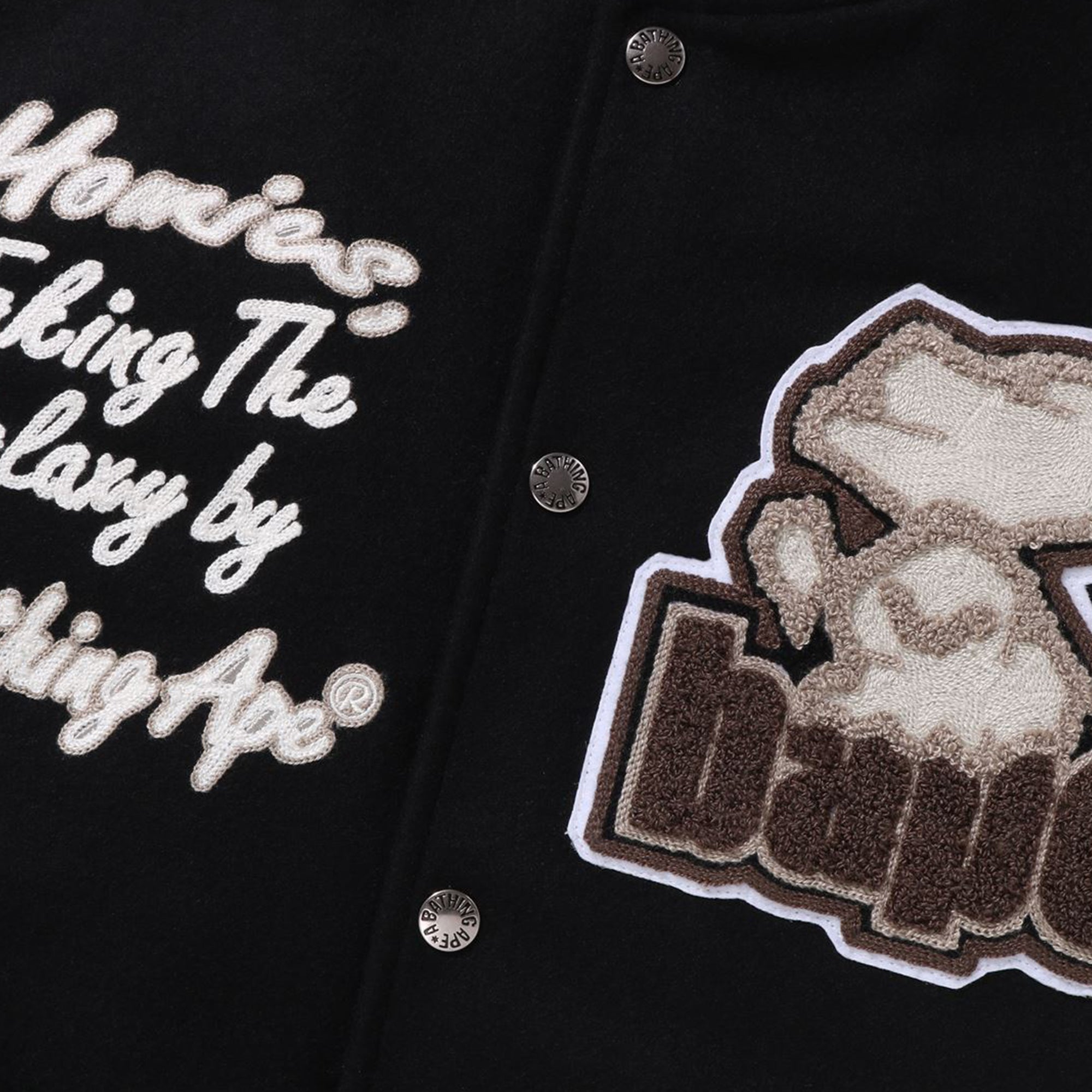 Bathing Ape Varsity Jacket M