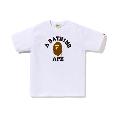 Bape Mens College Tee