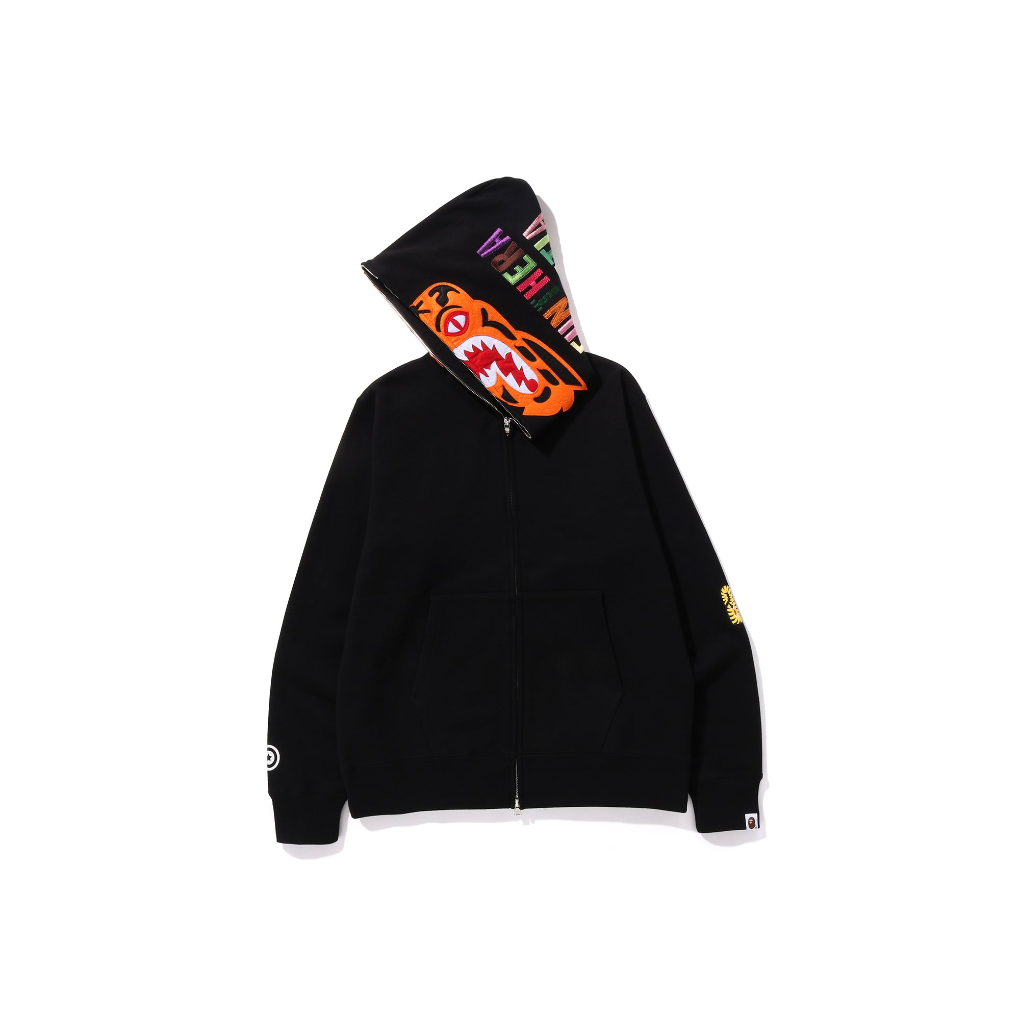 Bape Mens Tiger Full Zip Hoodie