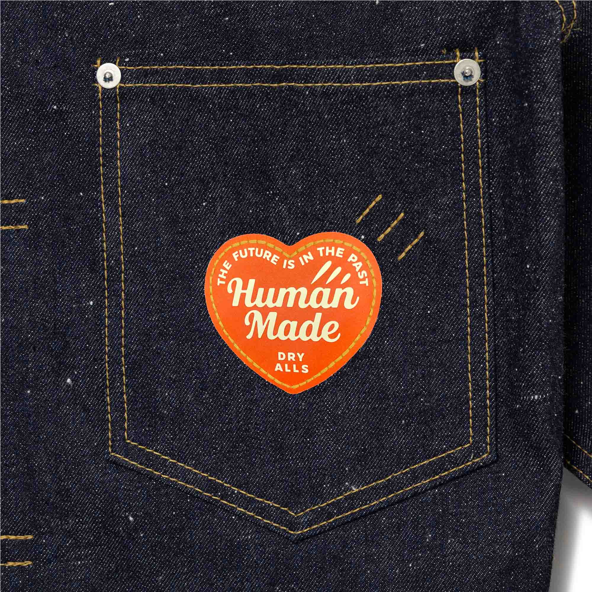 Human Made Mens Denim Work Jacket