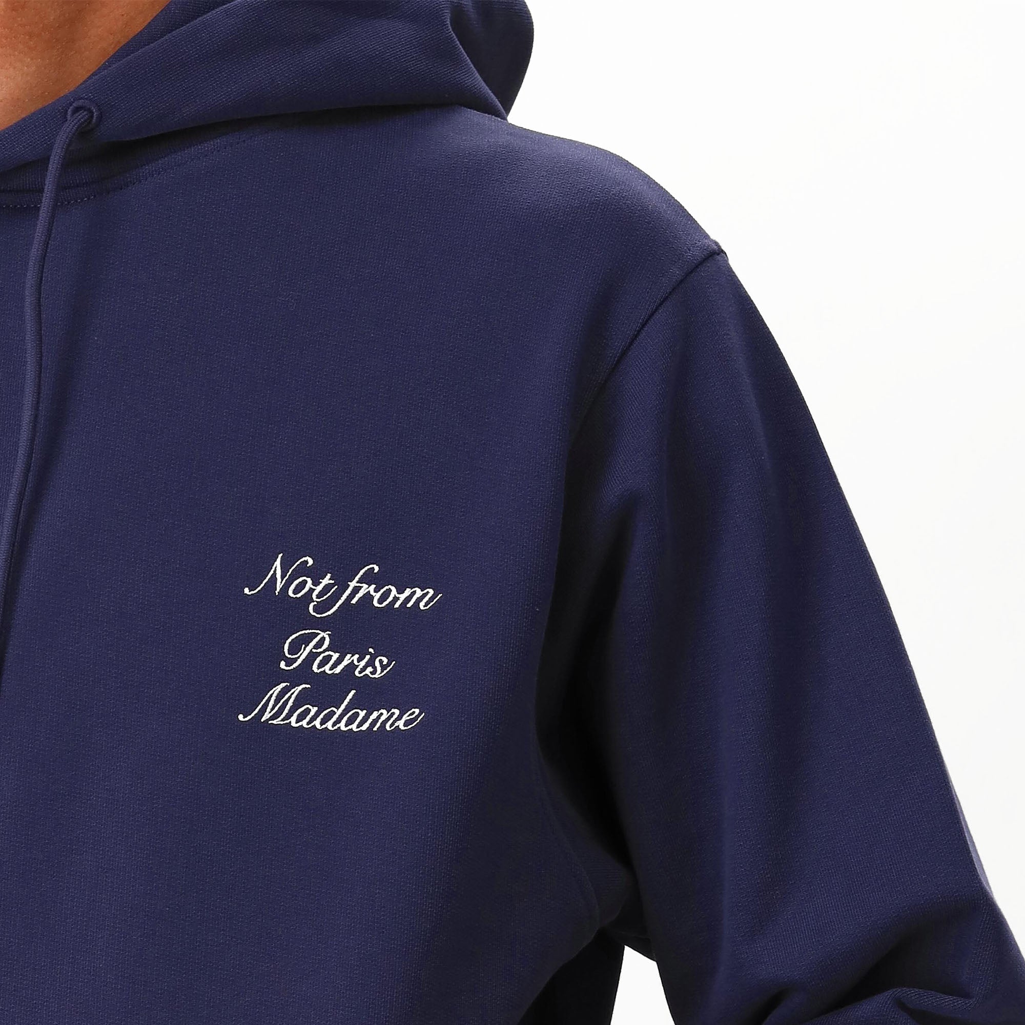 Drole de Monsieur Mens Le Slogan Calligraphie Hoodie