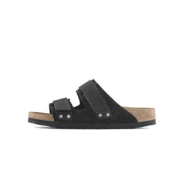 Birkenstock Uji Nubuck/Suede Leather Slippers