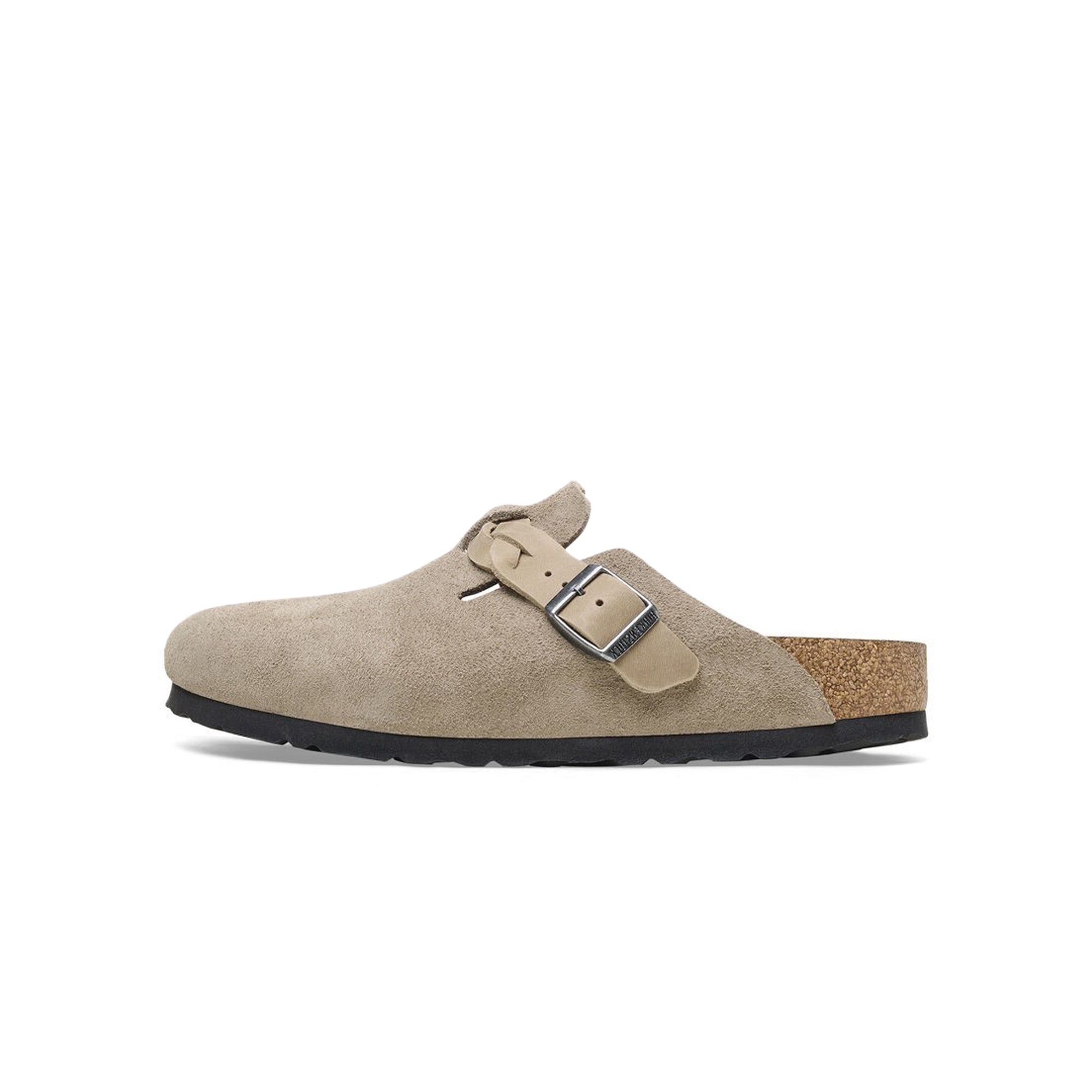 BIRKENSTOCK BOSTON TAUPE　サイズ41 Buy Beige Beige/Taupe Boston Soft Footbed Suede Leather