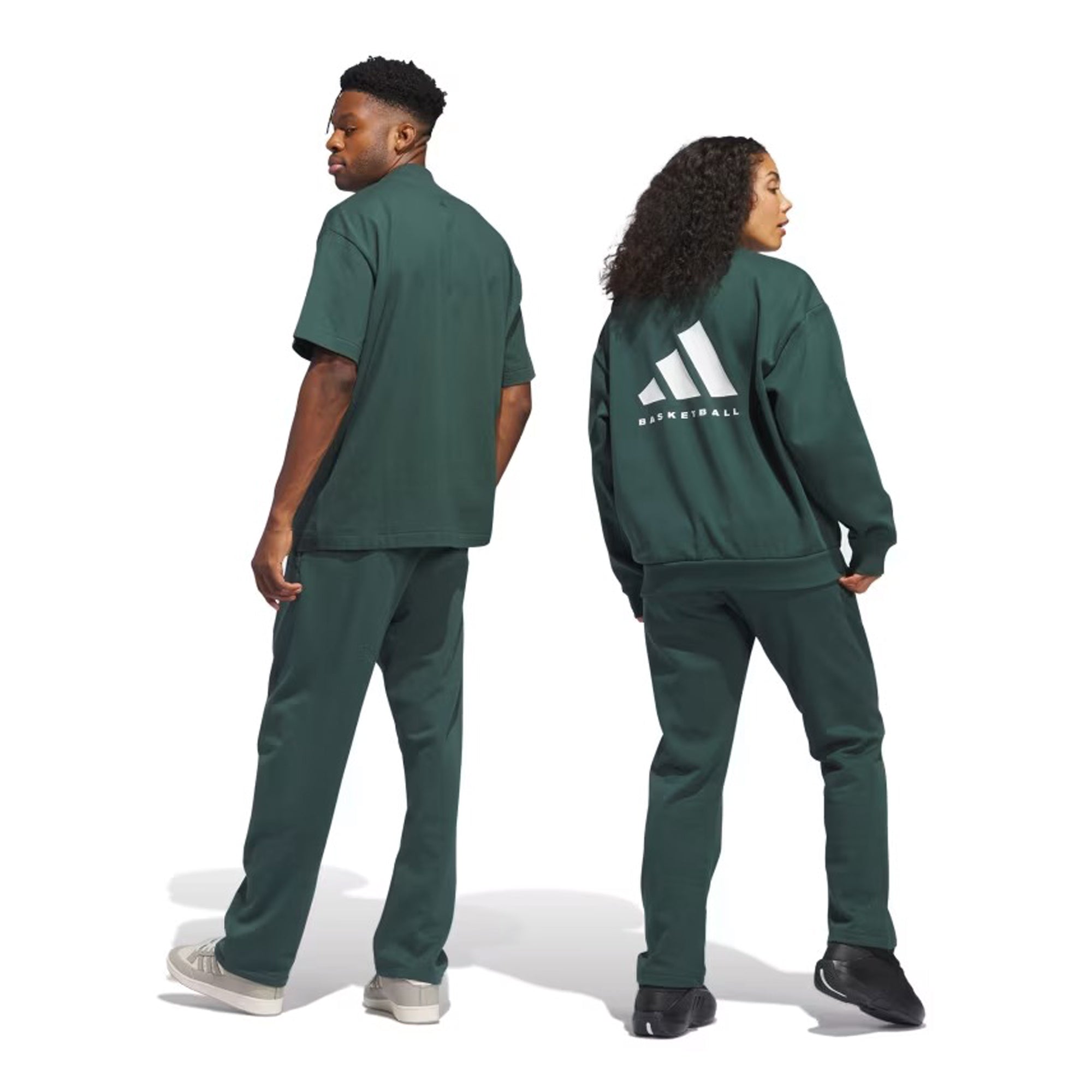 Adidas Basketball Mineral Green Sweatpants