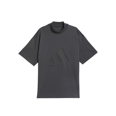 Adidas Mockneck Basketball Carbon Tee