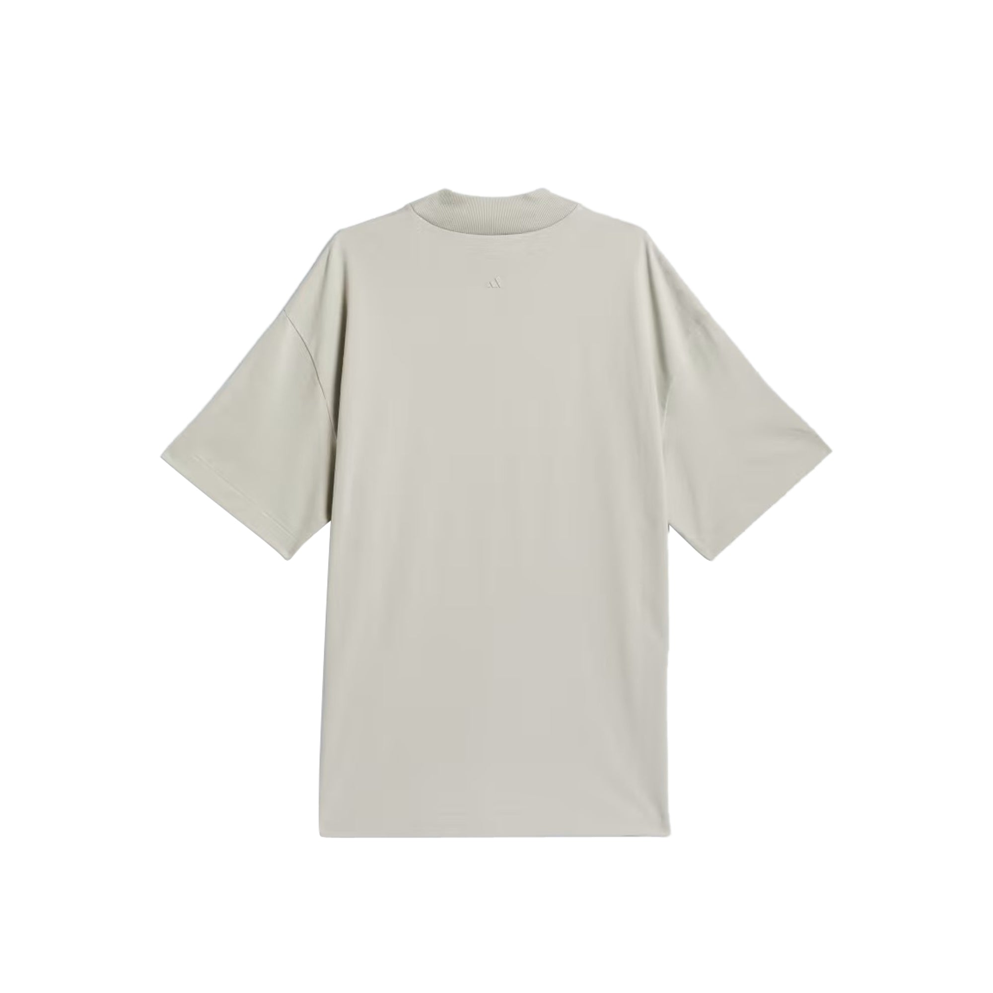 Adidas Mockneck Basketball Sesame Tee