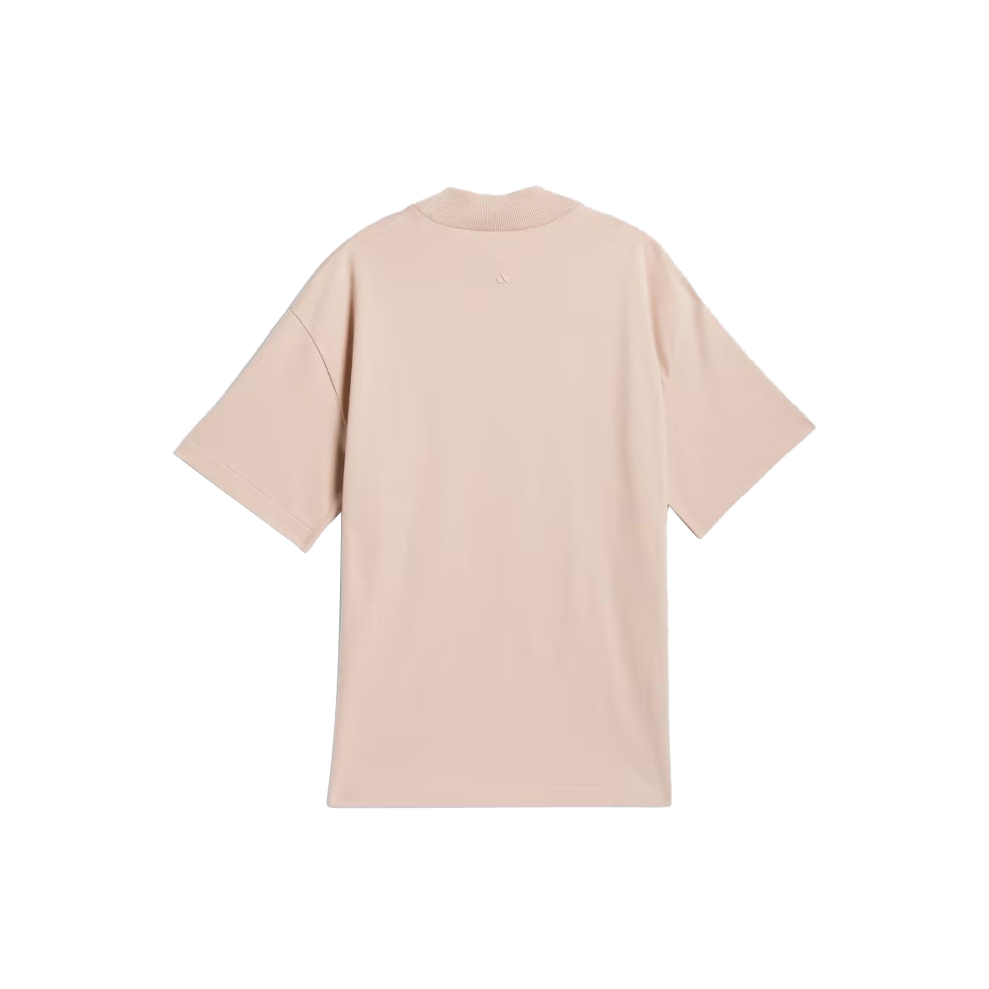 Adidas Mockneck Basketball Ash Pearl Tee