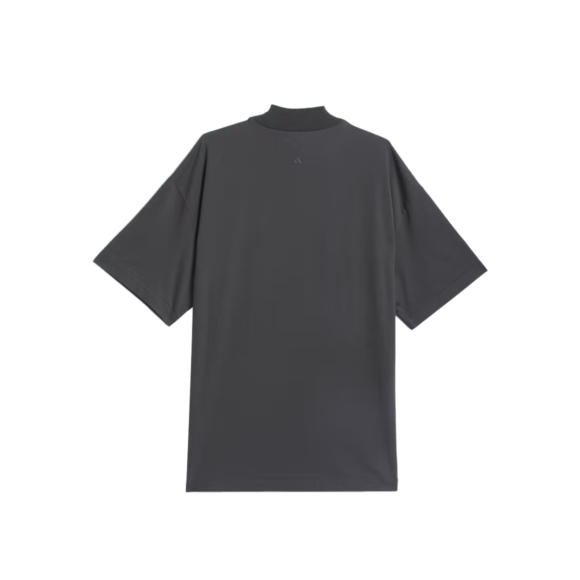 Adidas Mockneck Basketball Carbon Tee