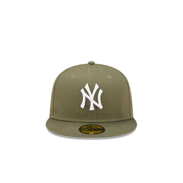 New Era New York Yankees Essential Olive Green 59Fifty Fitted Cap