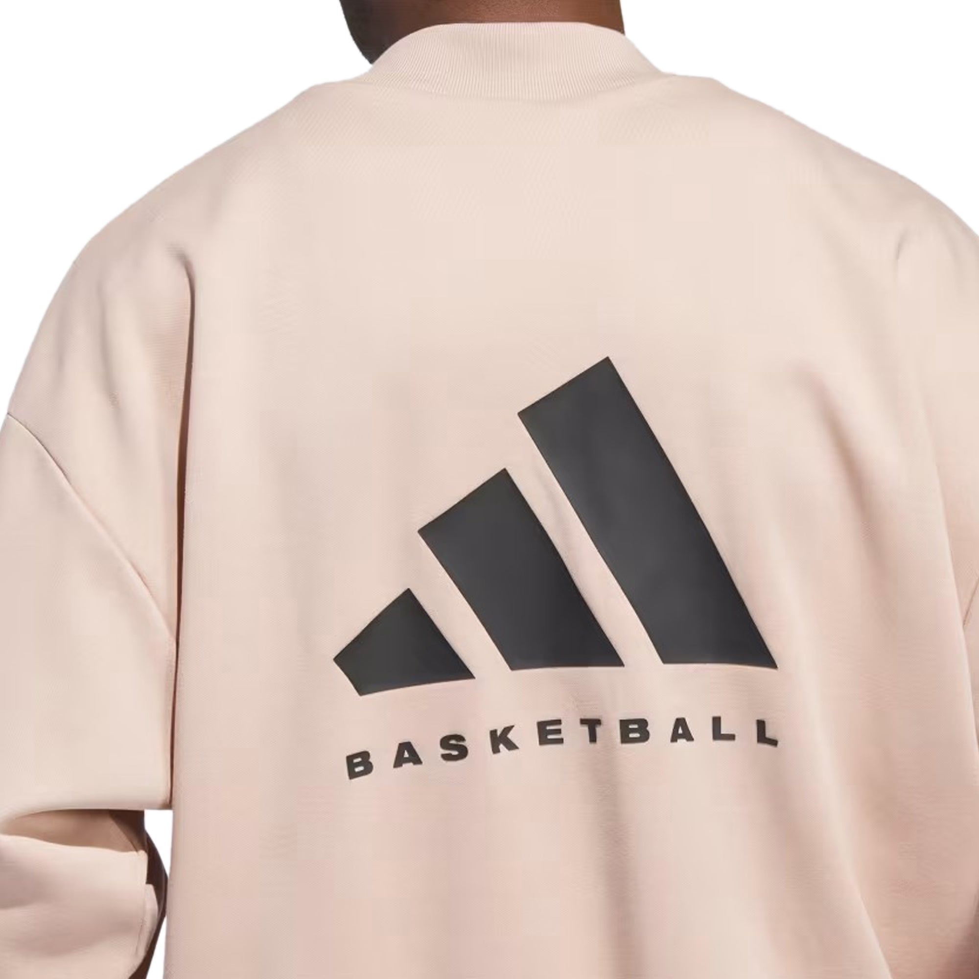 Adidas Basketball Ash Pearl Crew Sweatshirt