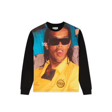 KidSuper x Ronaldinho Mens Printed Long Sleeve Tee