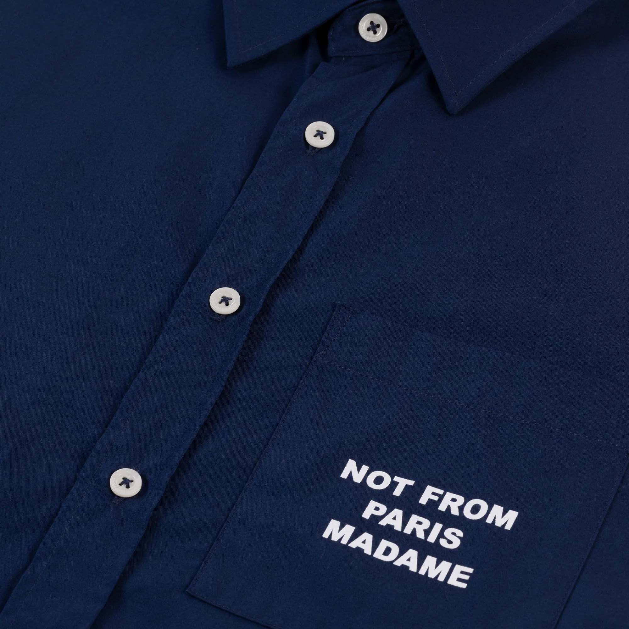 Drole De Monsieur Mens La Chemise Slogan