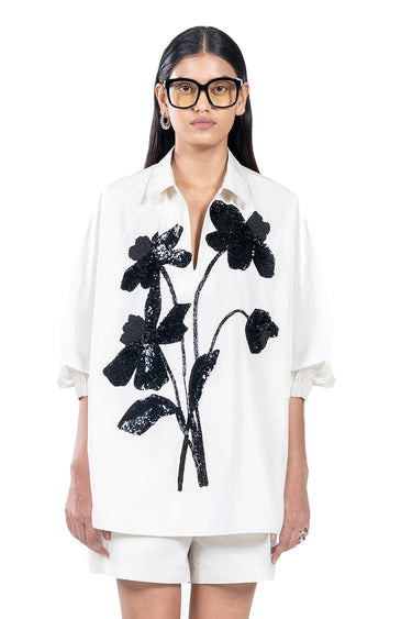 Dhruv Kapoor Oversized Bouquet Co-Ord Set