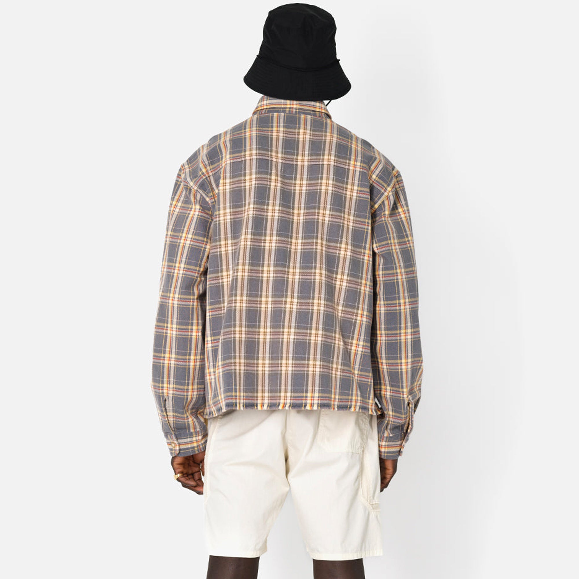 John Elliott Mens Hemi Oversized Shirt 'Navy'