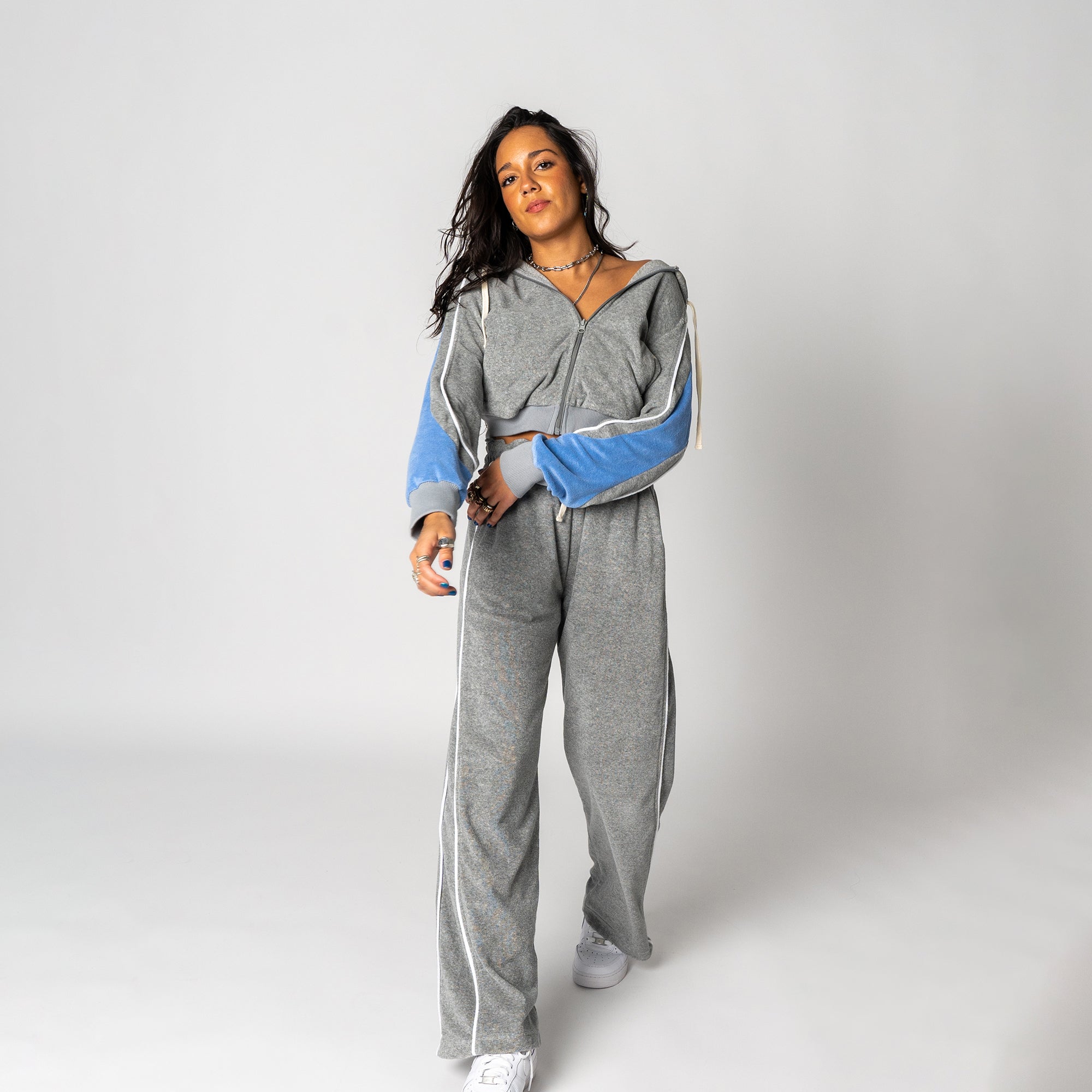 Extra Butter Womens Grey Trackpants