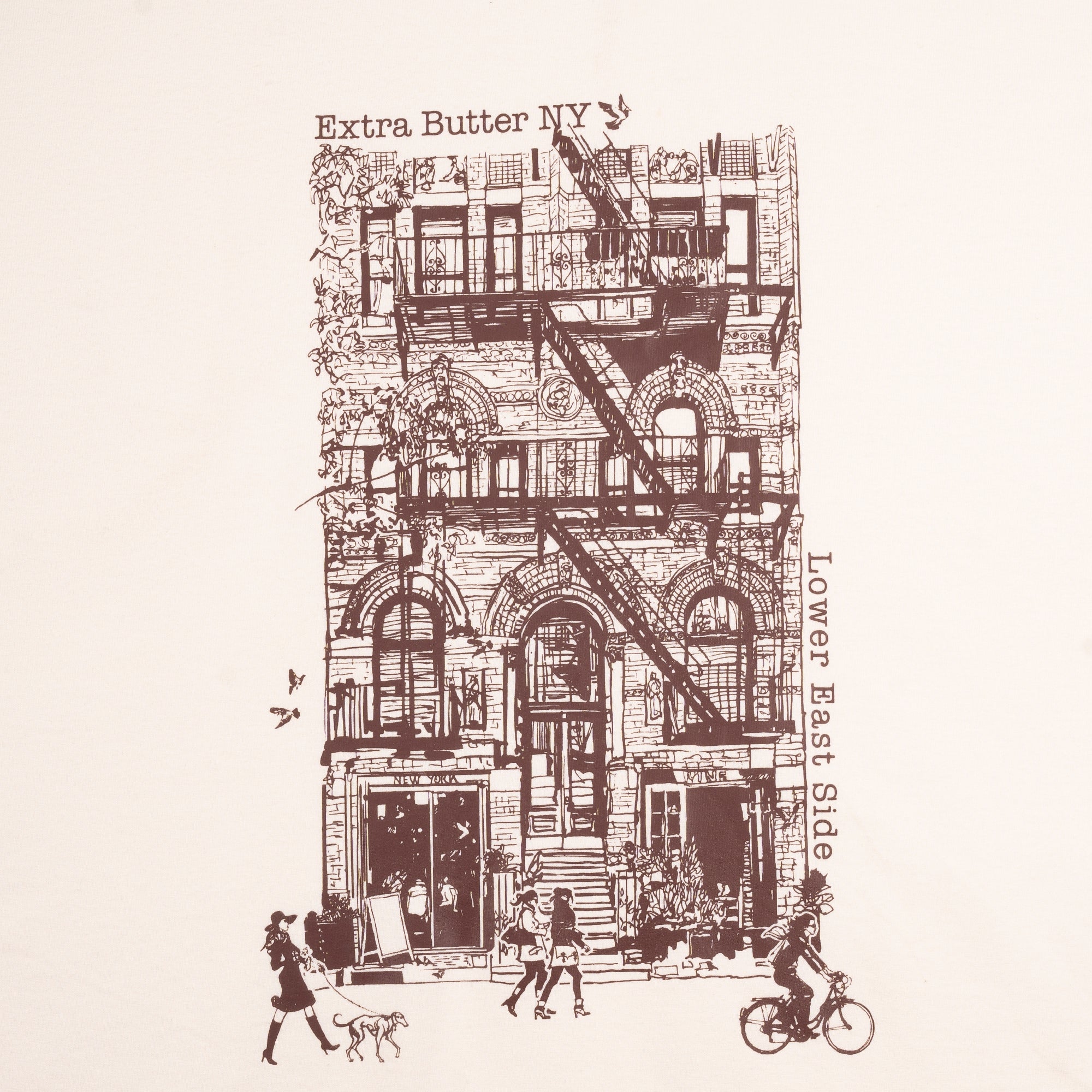 Extra Butter Tenements Unisex Tee