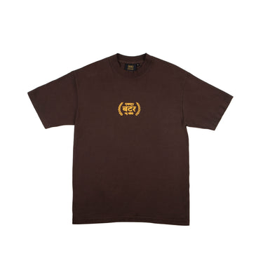 Extra Butter Official Selection Gold Puff  Print Brown Tees