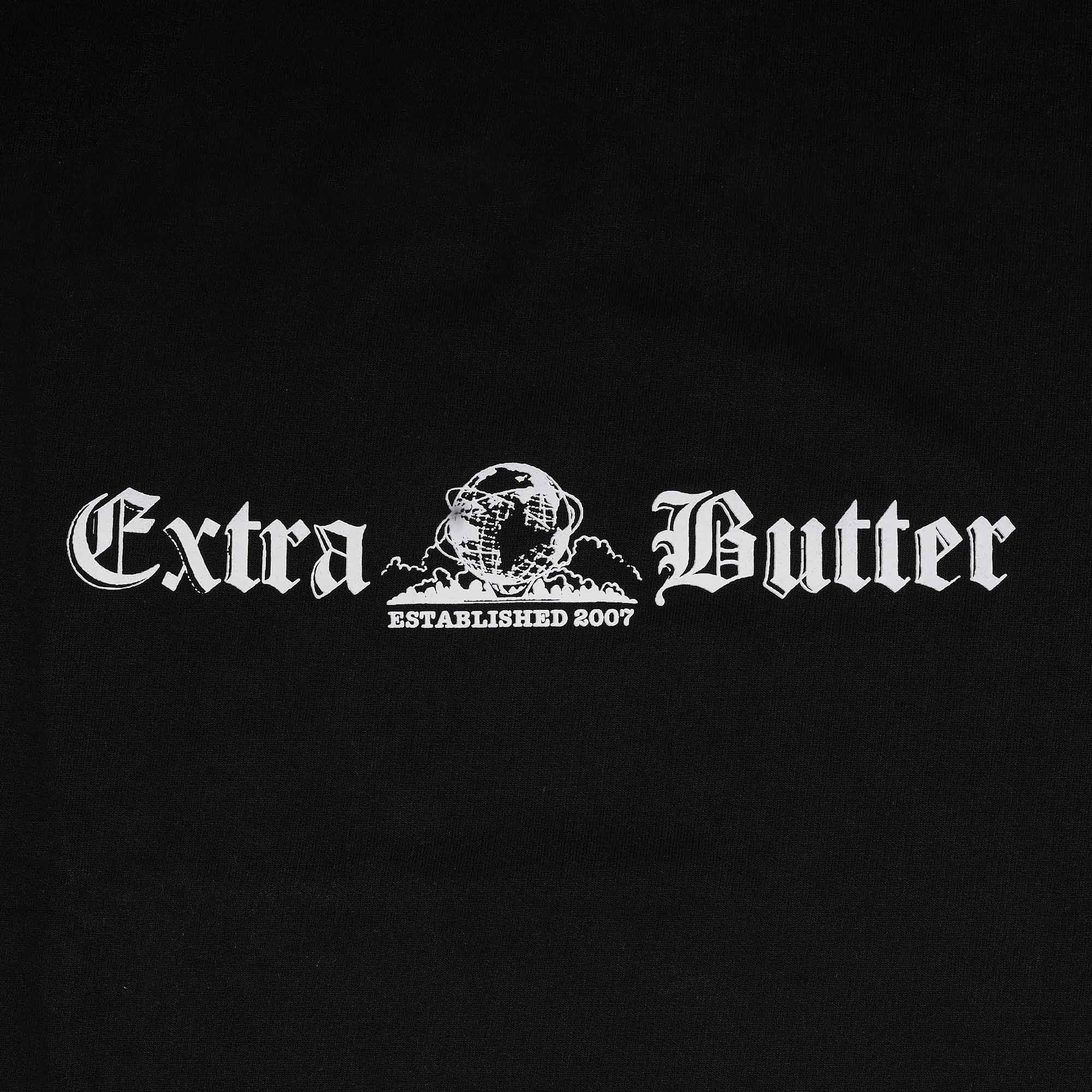 Extra Butter Unisex Black Times Tee