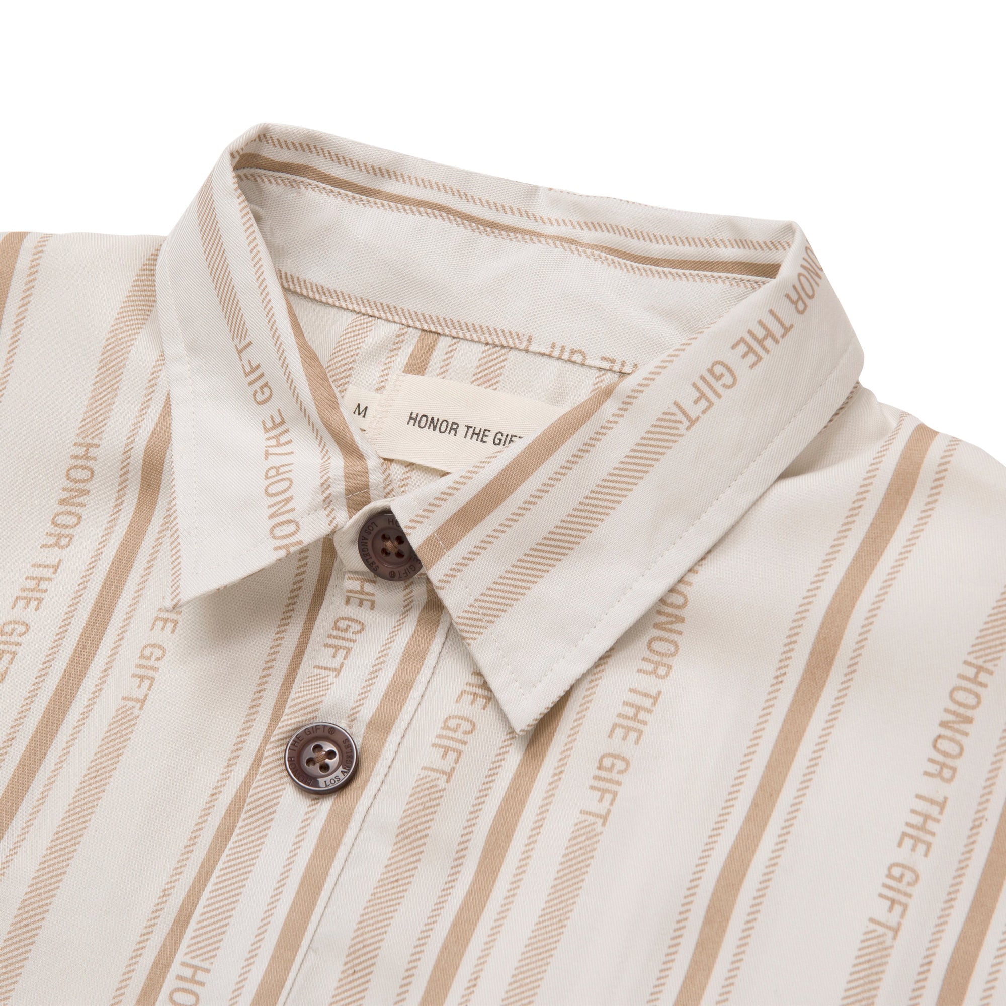 Honor the Gift Mens Stripe Button Up Shirt