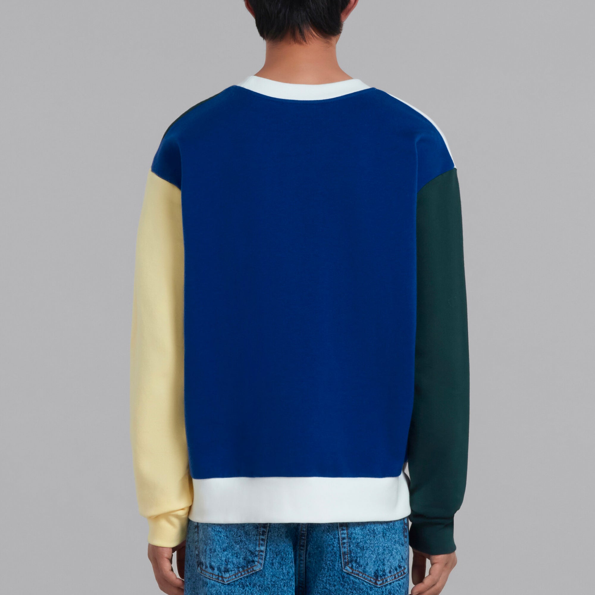 Marni Mens Colour-block Sweatshirt