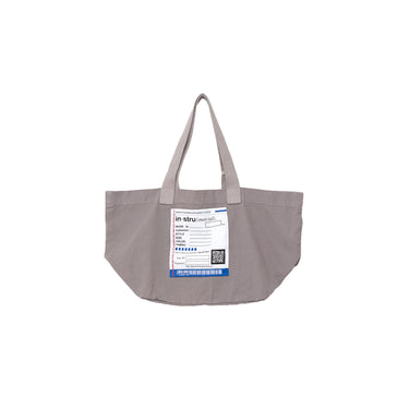 Maison Mihara Yasuhiro Unisex Bag Light Grey Bag