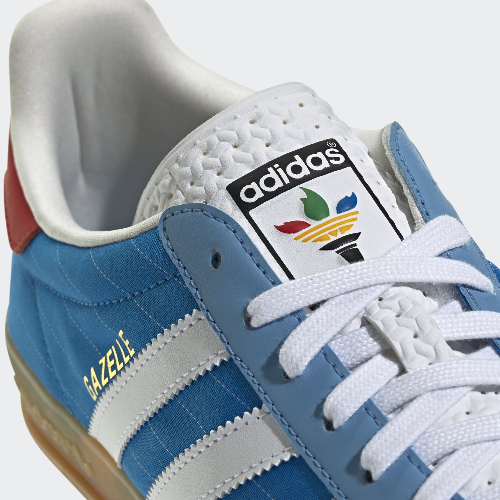 Adidas Mens Gazelle Indoor 'Paris Olympic Pack' Shoe