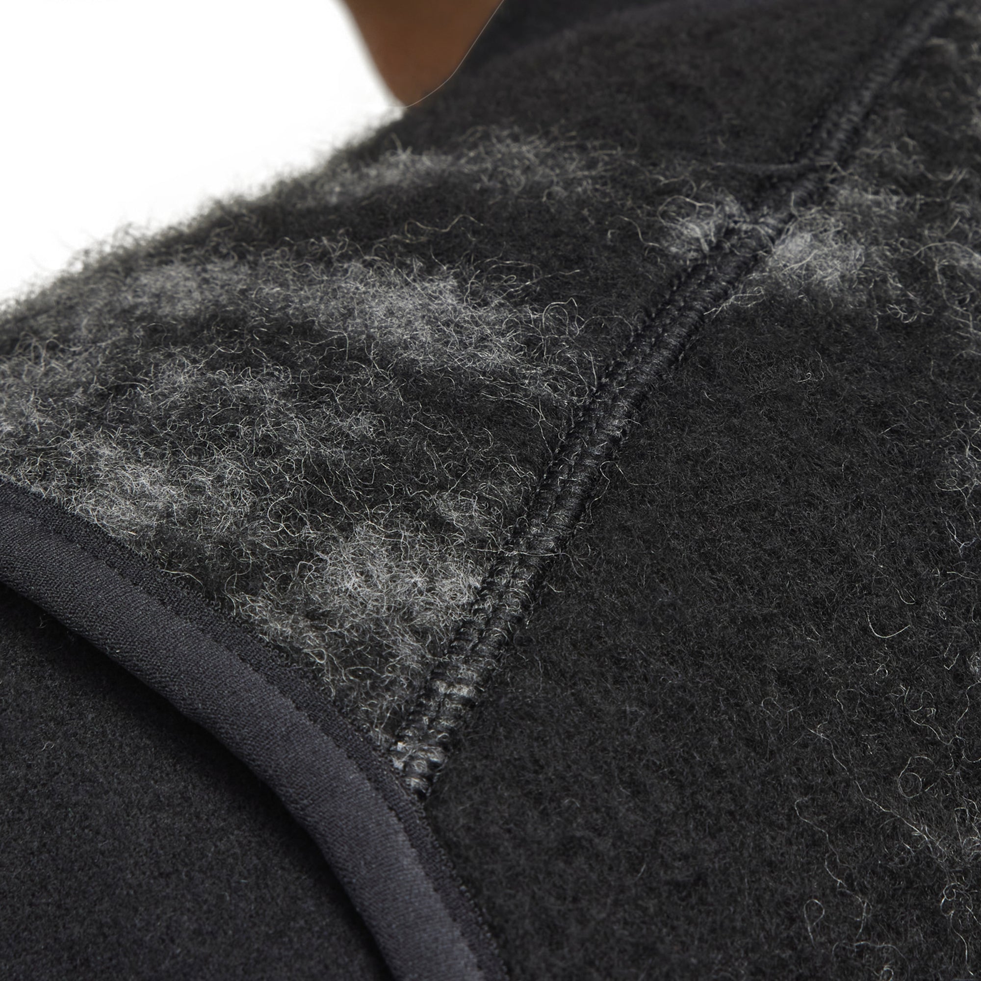 Adidias Y-3 Fuzzy Fleece Black Vest