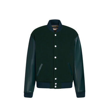 Marni Mens Wool Felt Bomber Jacket