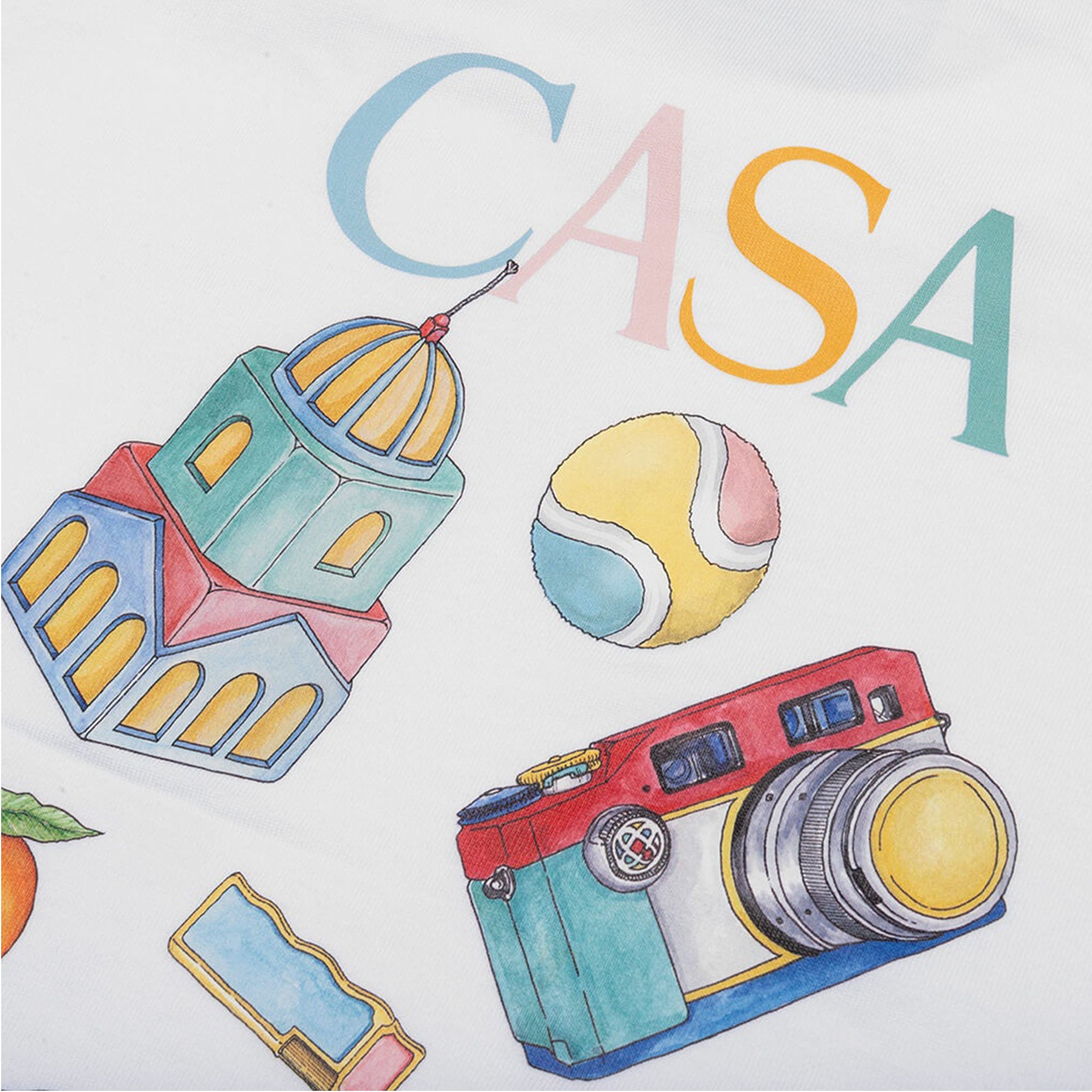 CasaBlanca Unisex Objets en Vrac Printed Tee