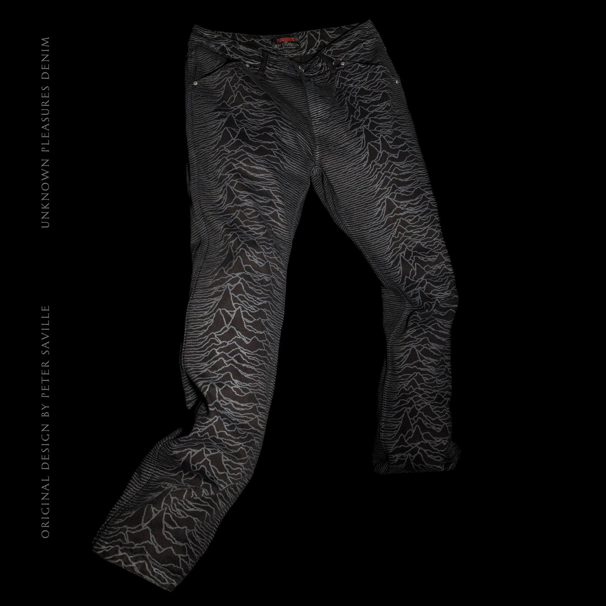 Pleasures Mens New Dawn Fades Denim Pants