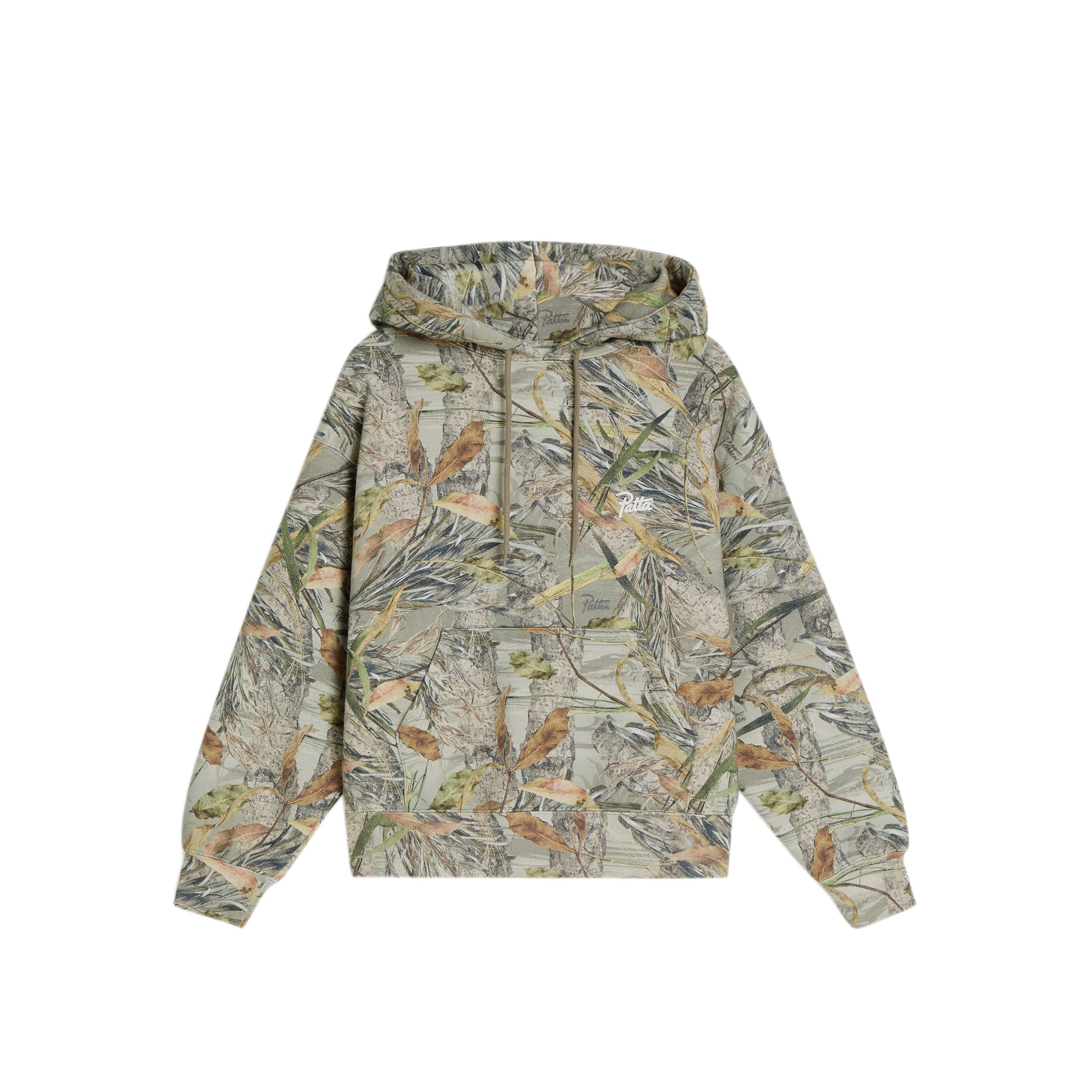 Patta Mens Nature Print Boxy Hooded Sweater card image