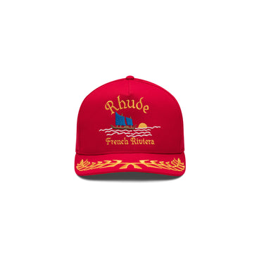 Riviera Unisex Sailing Hat Red