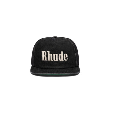 Rhude Denim Logo Hat Black