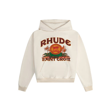 Rhude St. Croix Hoodie Vtg White