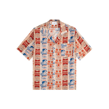 Rhude Voyage De Rhude Silk Shirt Multi