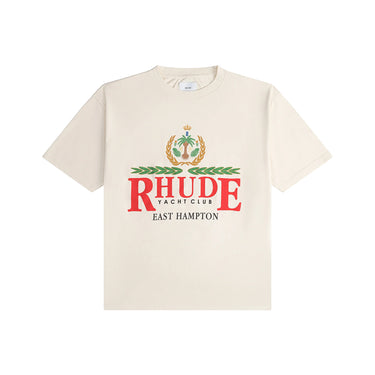 Rhude East Hampton Crest Tee Vtg White