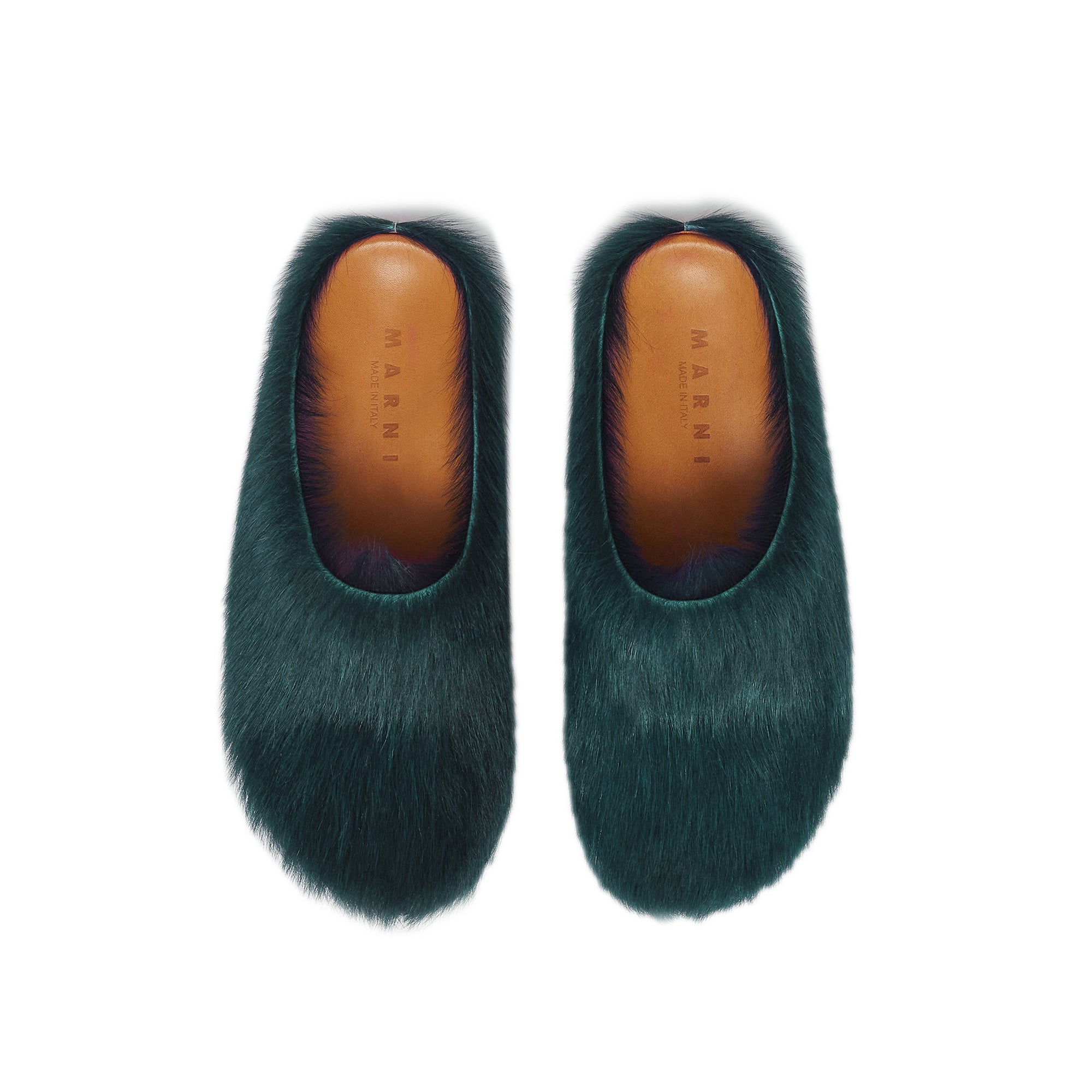 Marni Mens Long Hair Fussbett Sabot Northsea Mules