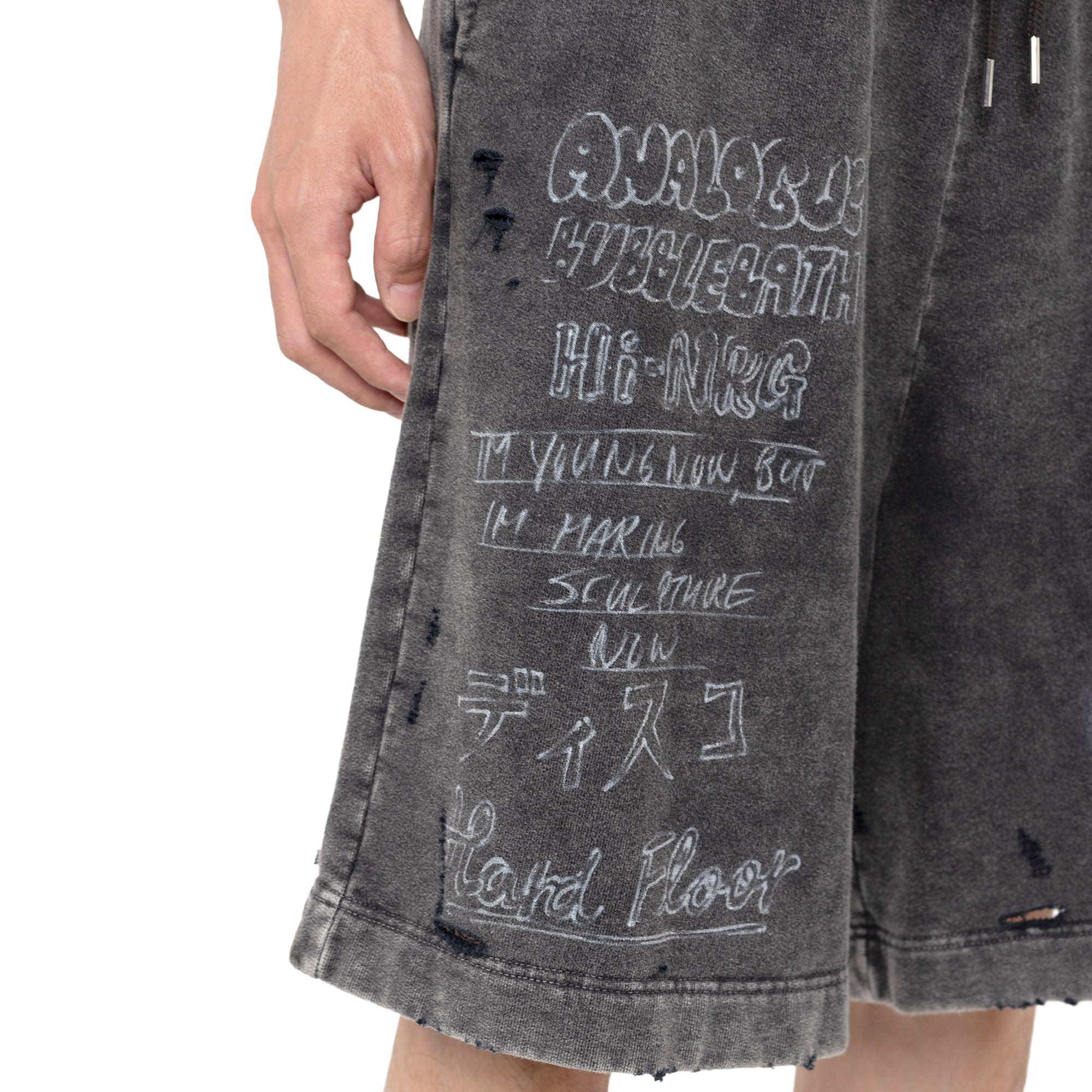 Maison Mihara Yasuhiro Bleached Shorts